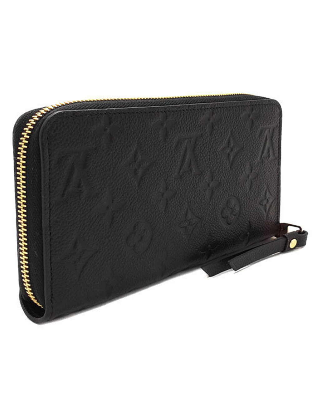 Louis Vuitton Zippy Empreinte Zipper Wallet Long Monogram Round Brown